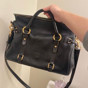 Dooney & Bourke Black Florentine Satchel